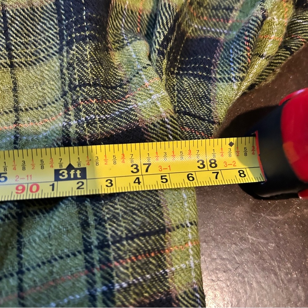 We the free- you wish over sized ombré kaftan flannel shirt jacket size xs - Picture 15 of 15